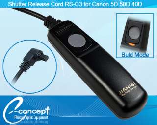 Cable Shutter Release RS C3 for Canon 7D 50D 40D 30D  