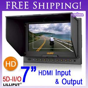   5D II Color TFT LCD Monitor with HDMI Input & Output Canon 5D II