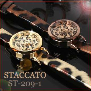 STACCATO ST 209 1]Leopard print Dress watch, Great gift for you and 
