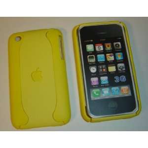 Apple iPhone Dual 2 Tone Yellow on Yellow Hard Back Case Cover 3G 3GS 