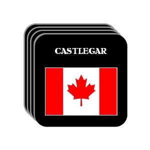  Canada   CASTLEGAR Set of 4 Mini Mousepad Coasters 