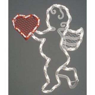 Valentines Day Cupid Heart LIGHT Window Decor