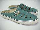 SPERRY TOP SIDERS Nassua Canvas Boat Shoes Womens Size 9 1/2 M 