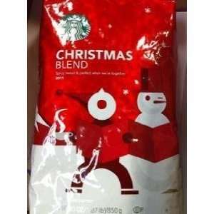  Starbucks Christmas Blend 2011 Coffee 8 oz bag   Whole 