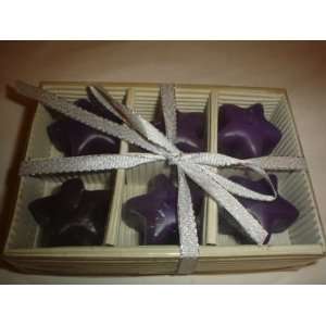 STAR SHAPED DECORATIVE SET OF 6 CANDLES NEW Everything 