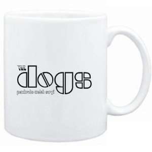 Mug White  THE DOGS Pembroke Welsh Corgi / THE DOORS TRIBUTE  Dogs