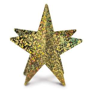   By Beistle Company 3D Prismatic Star Centerpiece 