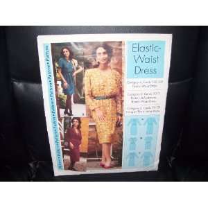  Elastic Waist Dress PATTERN SIZES All #012052 155 