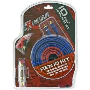    Renegade REN10KIT 8GA Amplifier Installation Kit Electronics