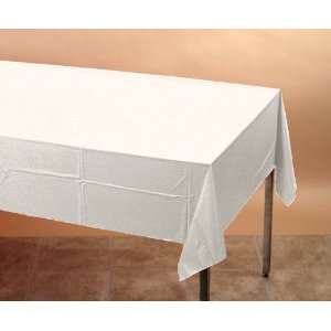  White Paper Banquet Table Covers   24 Count Everything 