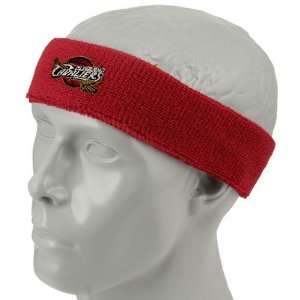  NBA Cleveland Cavaliers Red Team Logo Headband Sports 