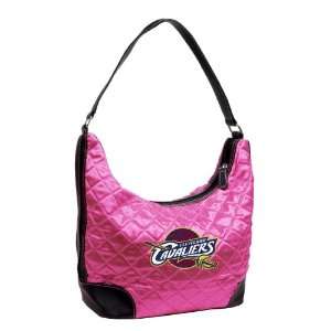  NBA Cleveland Cavaliers Pink Quilted Hobo Sports 