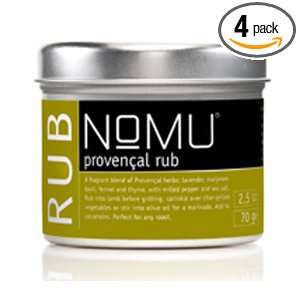 Nomu Provencal Rub, 2.5 Ounce Cans (Pack of 4)  Grocery 