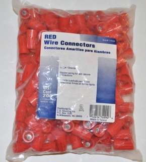   3000 Wire Connectors Nuts Red Yellow Orange New in Packs Square Spring