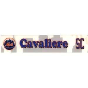  Jeff Cavaliere #SC Mets 2007 Game Used Locker Room 