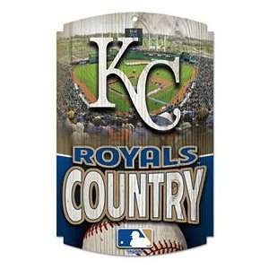  Kansas City Royals MLB Wood Sign