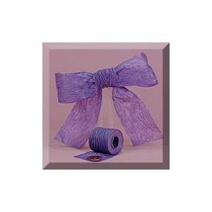   1ea   1 1/2 X 25yd Purple Bella Paper Ribbon