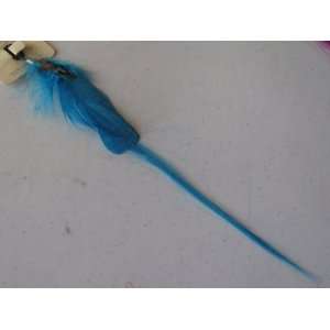  New Fashion Feather Hair Extension Blue Color Everything 