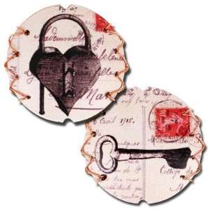    25mm Steampunk Heart Retro Copper Bead Arts, Crafts & Sewing