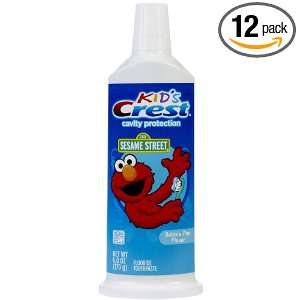   Toothpaste   Sesame Street   Bubble Fun Flavor   6.0 Oz (Pack of 12