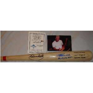  Mike Schmidt Autographed Baseball Bat Phillies Mvps 