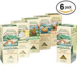 Celestial Seasonings Variety Pack Organic Teas, 25 Count Tea Bags 