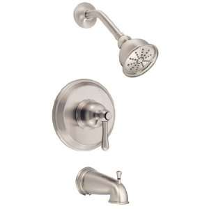 Danze D512057BNT Opulence Single Handle Tub and Shower Trim Kit with 