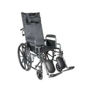  Drive Medical   Silver Sport   Full Reclining Wheelchair 