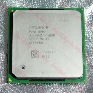INTEL Pentium 4 3.4 GHz SL7PP SOCKET 478 P4 3.4G 3.4E  
