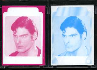 1980 Topps Superman 2 Color Separation Proof Cards. #2  