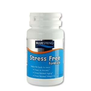  Blue Spring Stress Relief, 30 cap. Plastic Health 