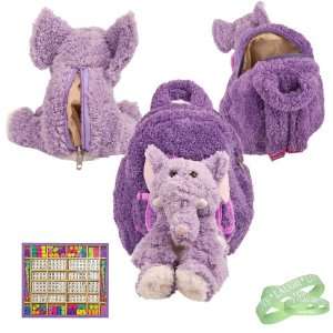  Purple Elephant Raver Backpack for Nocturnal, TAO Together 