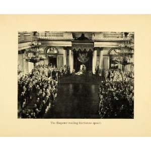   Czar Nicholas II Assembly Politics   Original Halftone Print Home