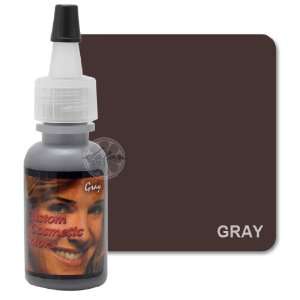 Gray EYELINER Permanent Makeup Pigment Cosmetic Tattoo Ink 