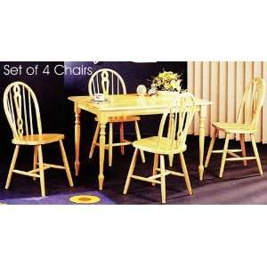   Style Keyhole Spindle Back Dining Side Chairs/Chair Furniture & Decor