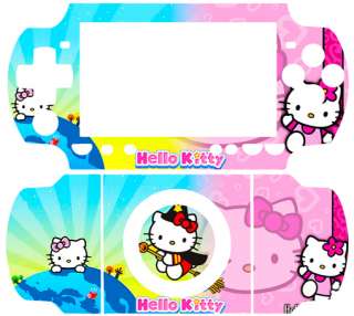 Hello Kitty CAT SKIN VINYL STICKER for PSP 2000 SLIM #1  