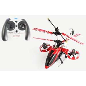   Infrared Rc Heli with Gyro (Red) 4 Channel Rc Helicopter Toys & Games