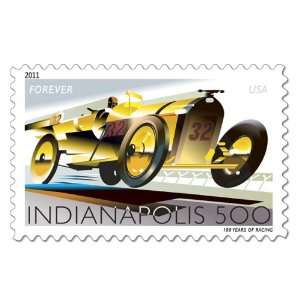   Indianapolis 500 Set of 4 x Forever us Postage Stamps 