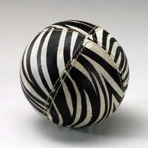  Cyan Lighting 02055 Large Zebra Sphere, Zebra Skin Finish 