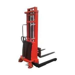  Stacker,adj Base,2200lb, 63in H   DAYTON