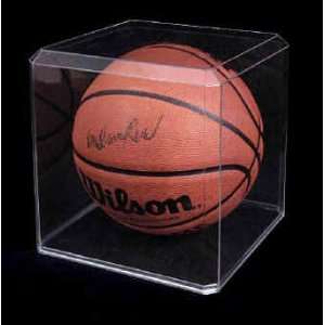  Basketball Display Case With Realistic Court Floor, Fits 
