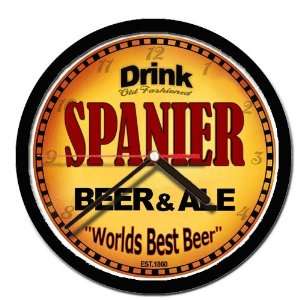  SPANIER beer and ale cerveza wall clock 