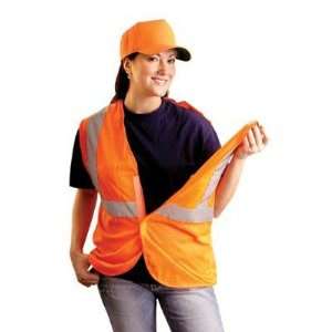  Class 2 Economy Breakaway Vest With Hook And Loop Fasteners At Top 