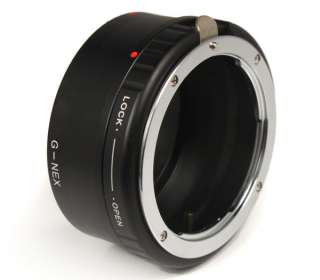 Nikon G AF S metal mount lens to Sony NEX3 NEX5 Adapter Aperture 