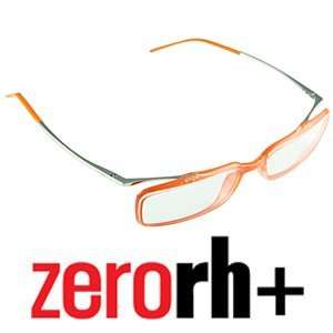  ZERO RH ANDRO Eyeglasses Frames Orange/Silver RH05204 