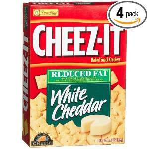 Cheez It Baked Snack Crackers, Reduced Fat White Cheddar, 11.5 Ounce 