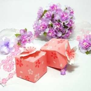  Favor Box   Cherry Blossom   Pink (24 Favors) Arts 
