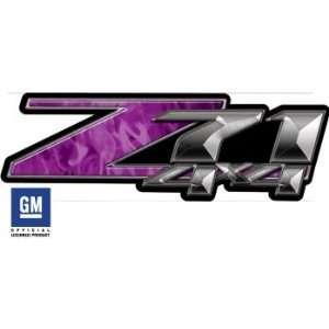  Chevy Z71 4x4 Inferno Purple Truck & SUV Decals 