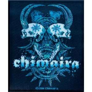  Chimaira Horns Woven Patch 3 x 5 Aprox. Arts, Crafts 