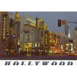  Graumans Chinese Theatre HOLLYWOOD, CALIFORNIA POSTCARD T 